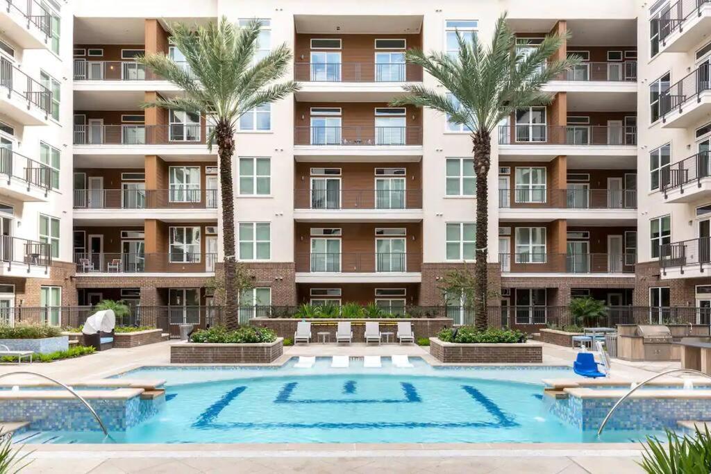 Luxury Apartment With King Bed And Pool And Free Parking 4 هيوستن المظهر الخارجي الصورة